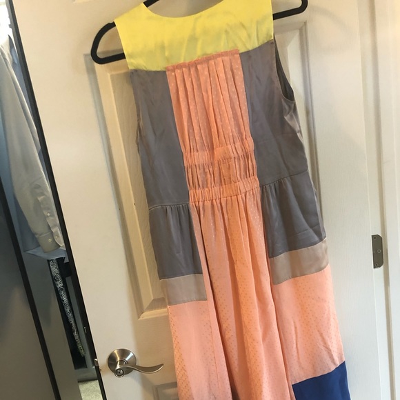 Rebecca Taylor multicolored midi dress - Picture 2 of 2